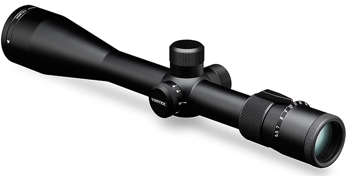 riflescope on a white background