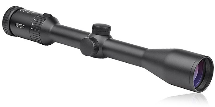 muzzleloader scope and white background