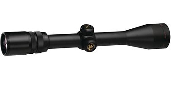 muzzleloader scope and white background